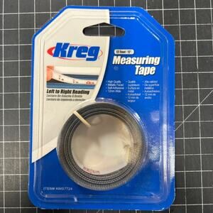 New Kreg KMS7724 12' Left-Right Reading Measuring Tape for Top Trak